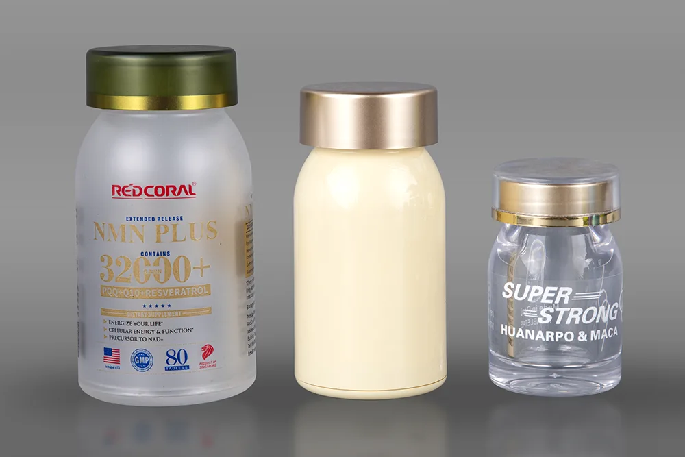 Lightweight Thin wall Frosted Acrylic Bottle