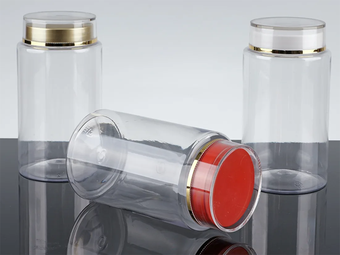 PET Health Supplement Bottles For Liquid