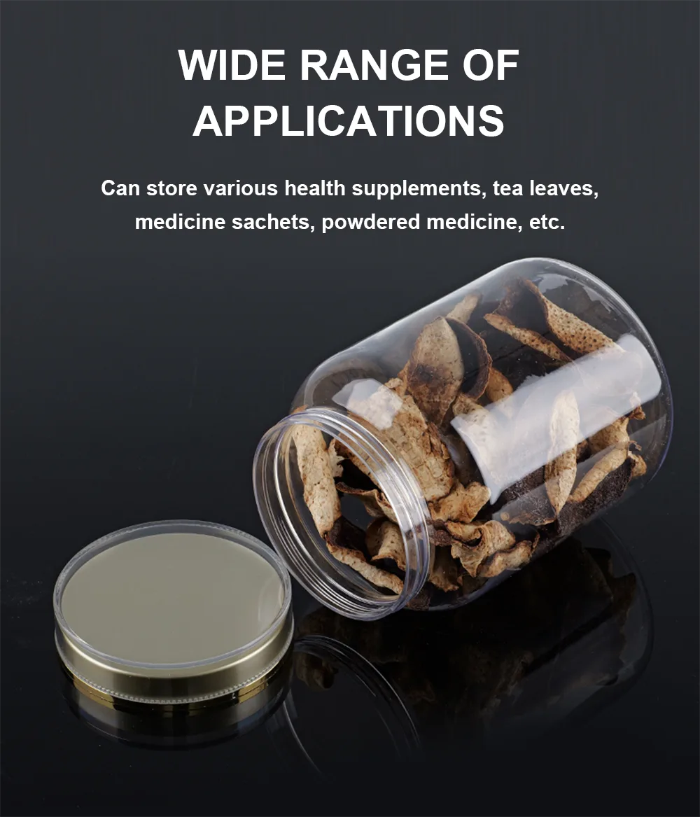 PET Health Supplement Bottles For Pills