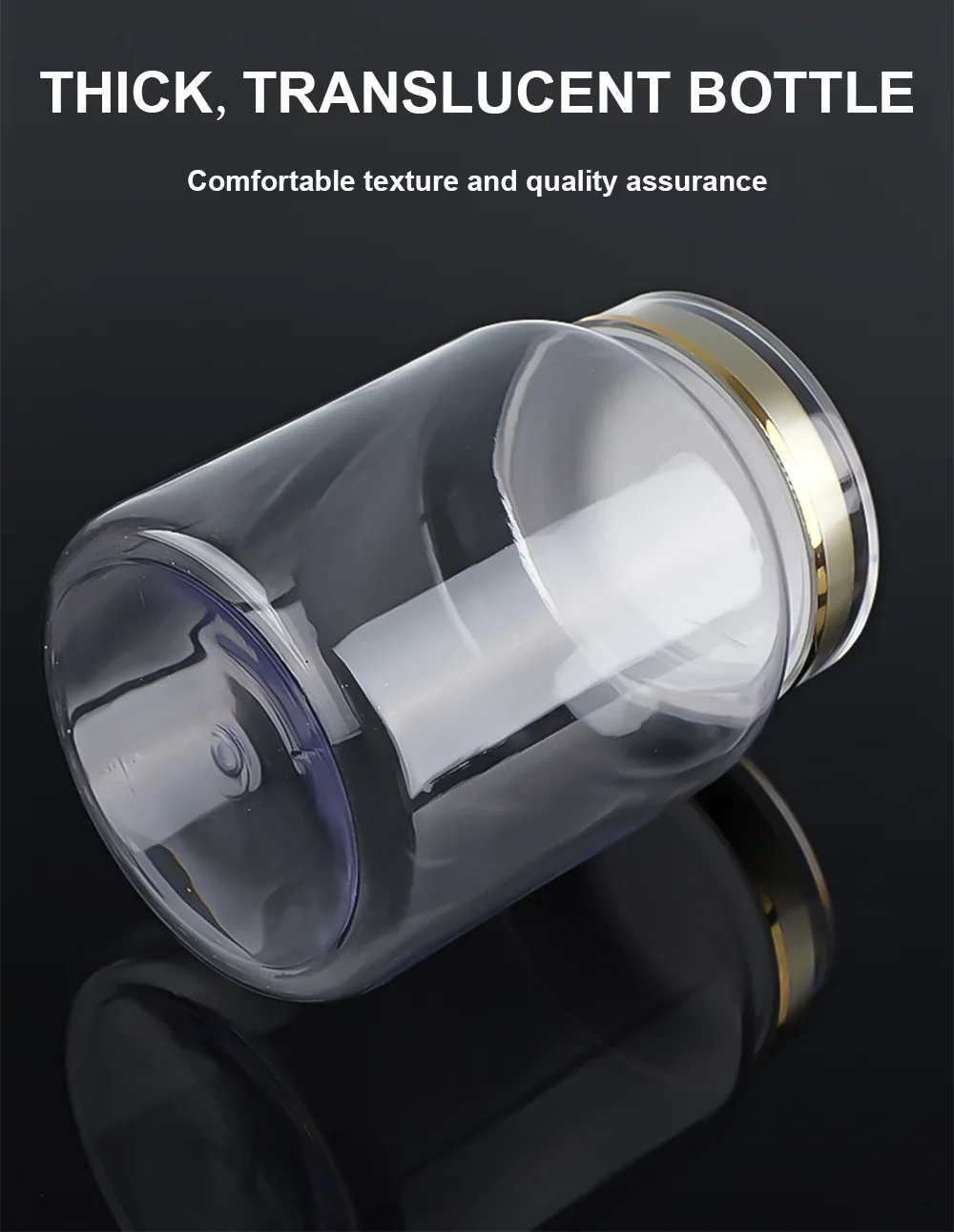 PET Health Supplement Bottles For Pills